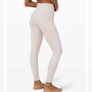 Lululemon Align Double Lined Size 6 in Chrome 28" Inseam Yoga Soft High Rise EUC